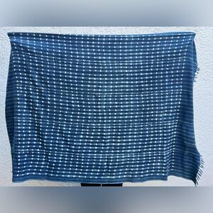 Vintage Indigo Scarf from Burkina Faso